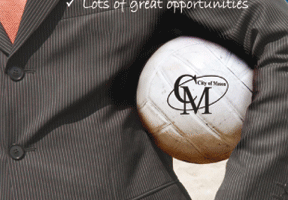 Advertisement for the Tennis Program sold at the Mason Tennis Masters Series