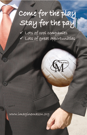 Advertisement for the AVP Program sold at the AVP Pro Beach Volleyball Tournament