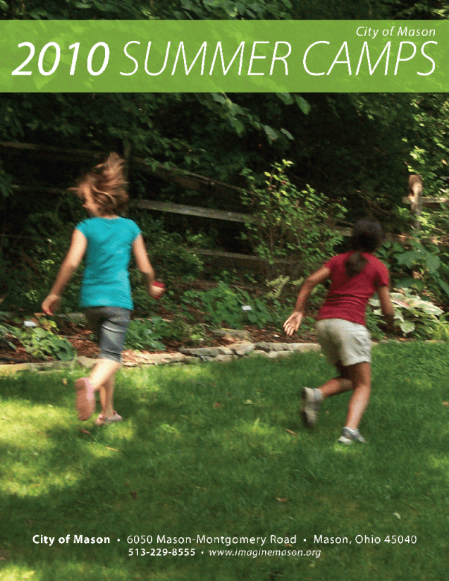 Camps brochure cover